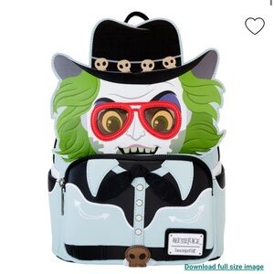 Loungefly Beetlejuice Exclusive Western Cosplay Mini Backpack